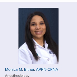 Monica Bitner, CRNA